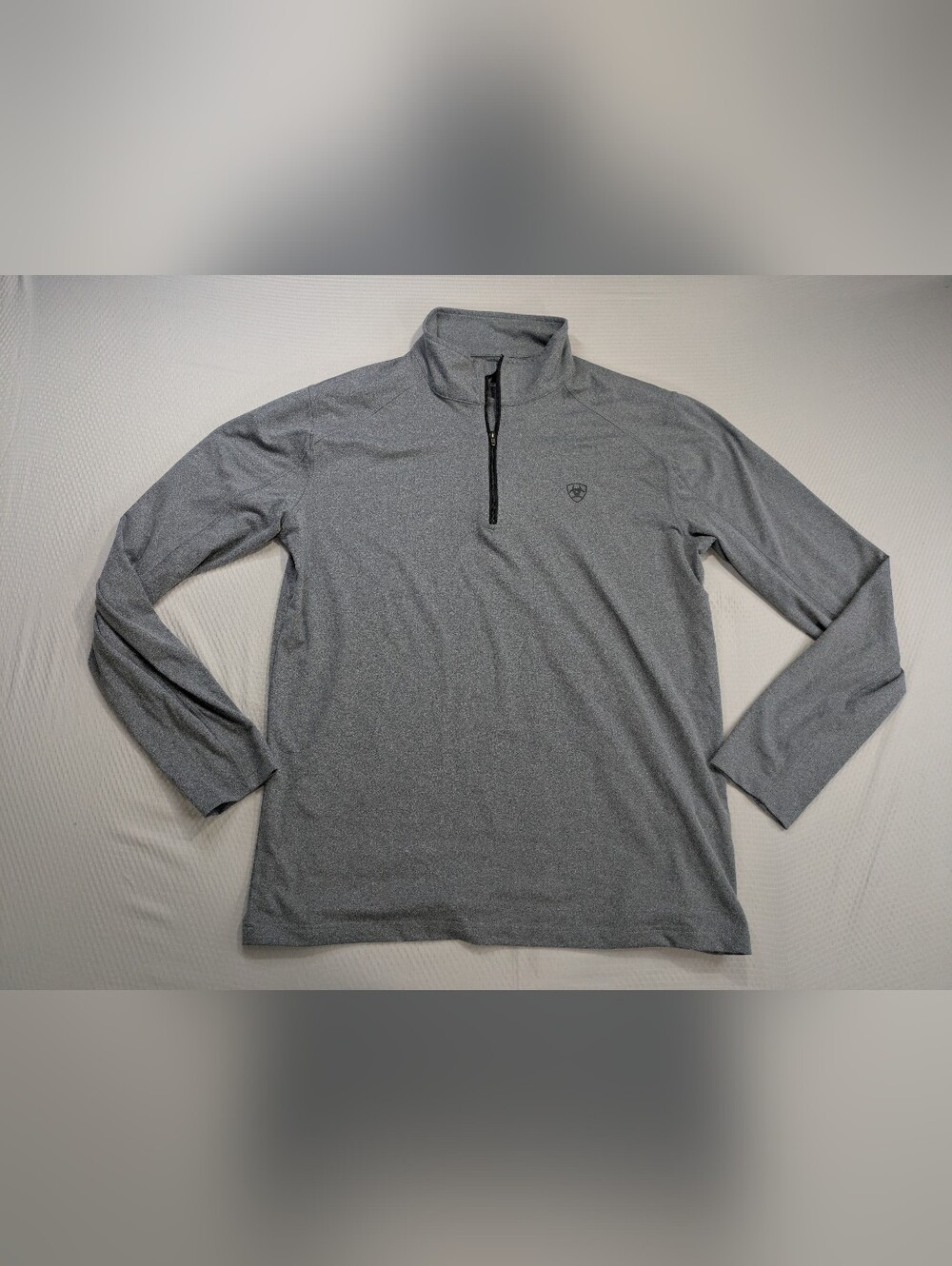 Ariat Tek Quarter 1/4 Zip Sweater Men's M Quarter Pullover Cold Series